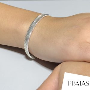 Pulseira Lacraia 6Mm 19Cm