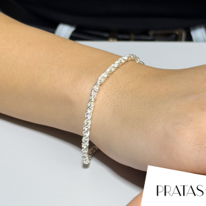 Pulseira Cordão Baiano 3Mm 19Cm