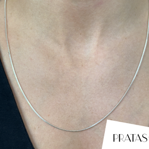 Colar Veneziana 1Mm 60Cm